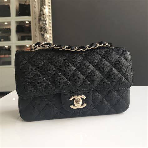 chanel mini black caviar gold|Chanel Caviar Mini Rectangular Flap Bag .